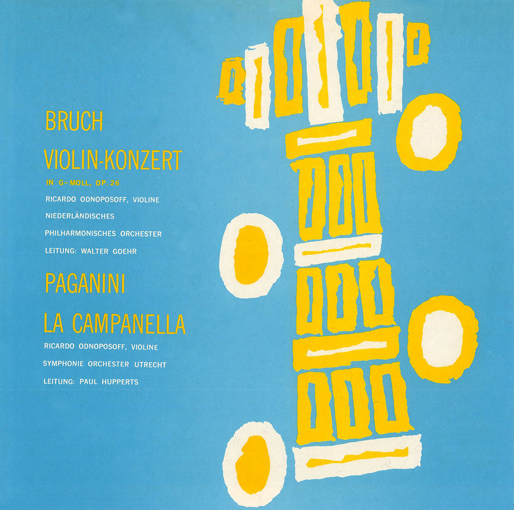 ブルッフ／ヴァイオリン協奏曲第１番　オドノポゾフ