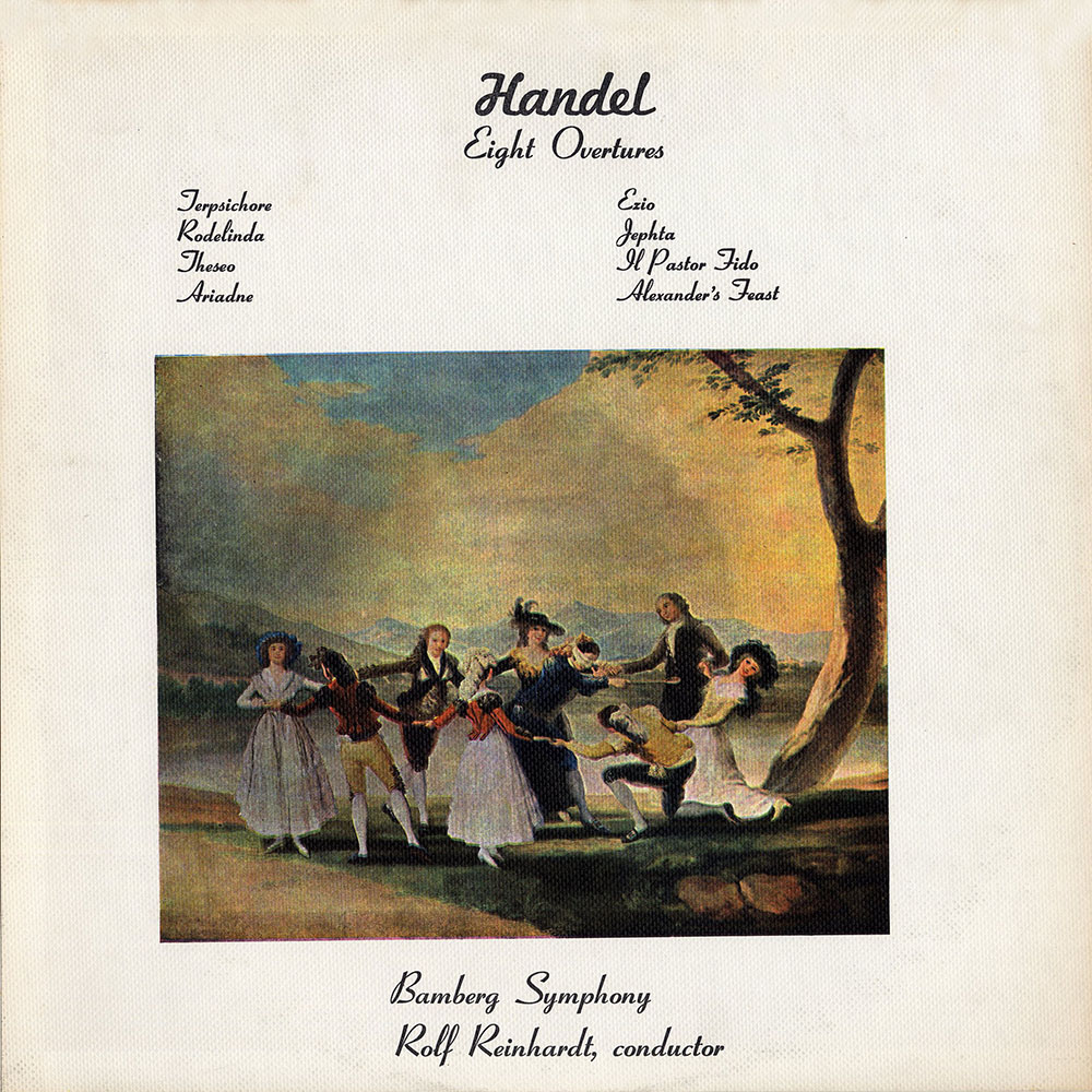 ヘンデル／序曲集　ラインハルト