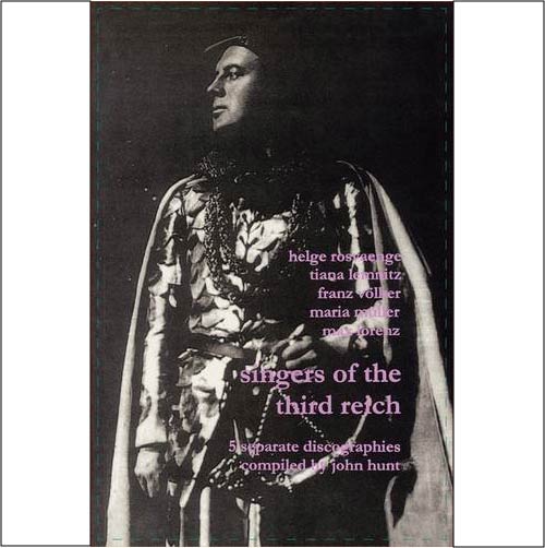 John Hunt カタログ 「Singers of the Third Reich」