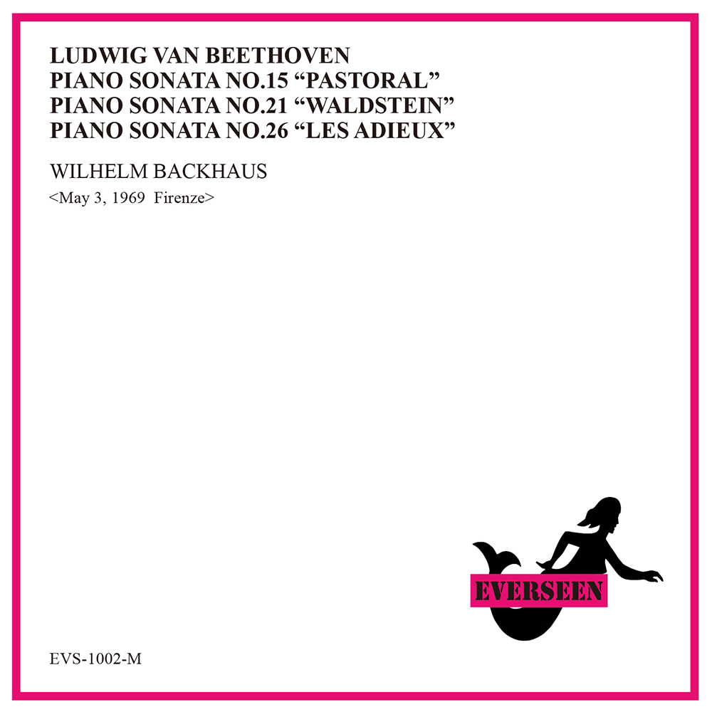 ベートーヴェン／ピアノ・ソナタ第15番・第21番・第26番　バックハウス