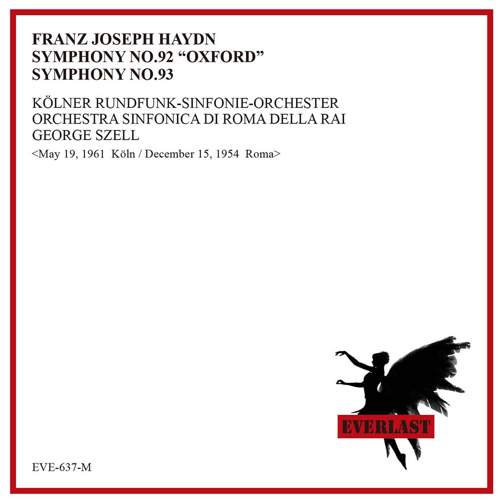 ハイドン／交響曲第92番「オックスフォード」、第93番　セル