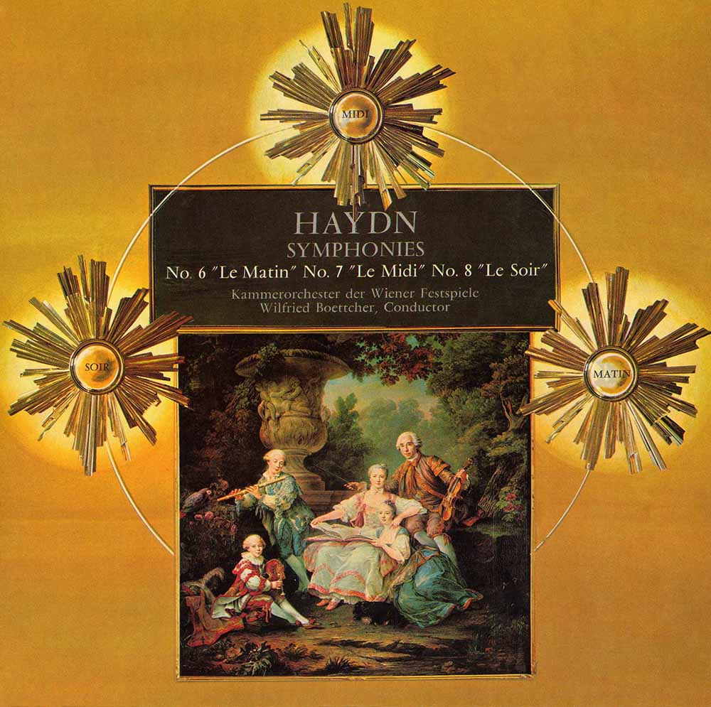 ハイドン／交響曲第６番「朝」、第７番「昼」、第８番「晩」 ベッチャー