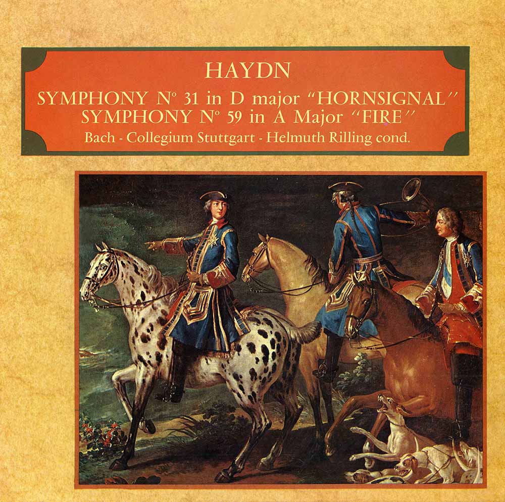 ハイドン／交響曲第31番「ホルン信号」、第59番「火事」 リリンク