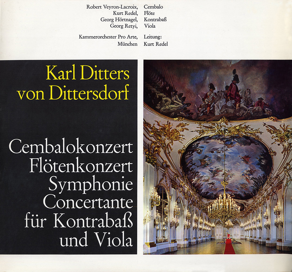 ディッタースドルフ／協奏曲集　レーデル