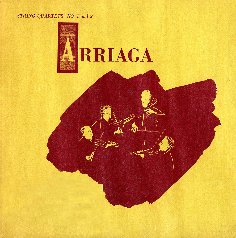アリアーガ／弦楽四重奏曲第１番、第２番　ギレ―四重奏団