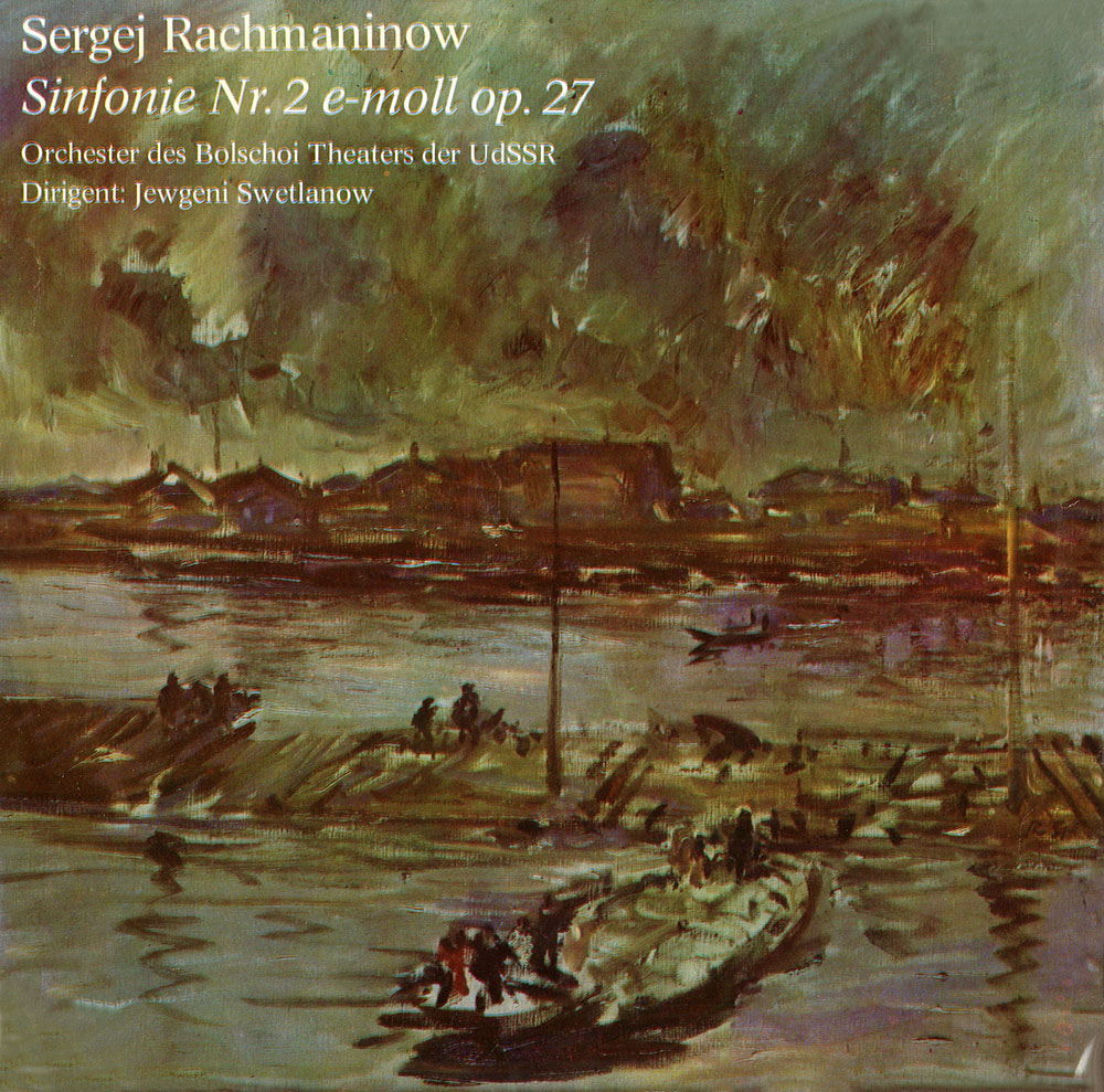 ラフマニノフ／交響曲第２番　スヴェトラーノフ