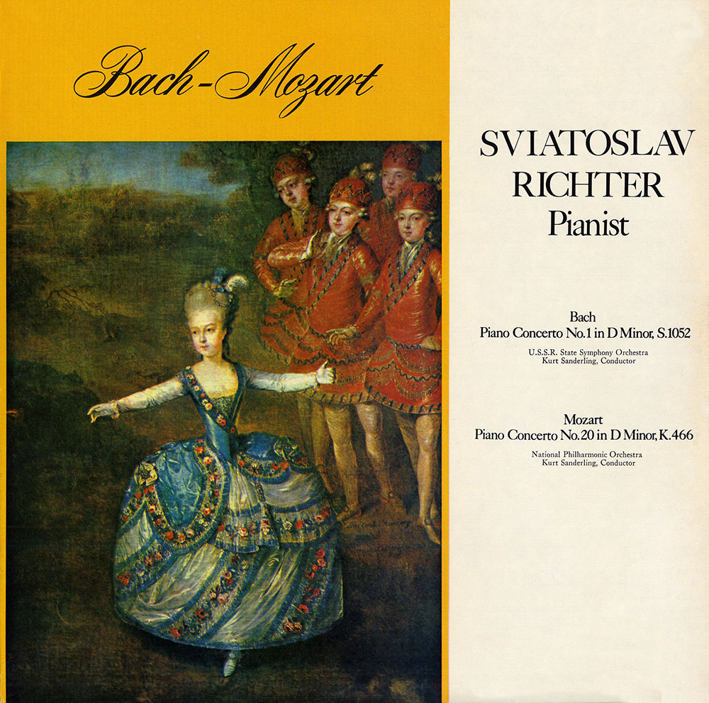 J.S.バッハ、モーツァルト／ピアノ協奏曲　リヒテル