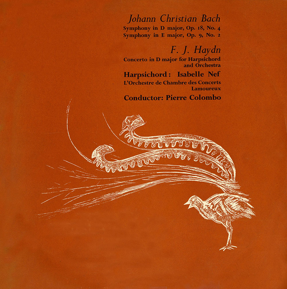 J.C.バッハ／シンフォニア、ハイドン／チェンバロ協奏曲ニ長調　コロンボ