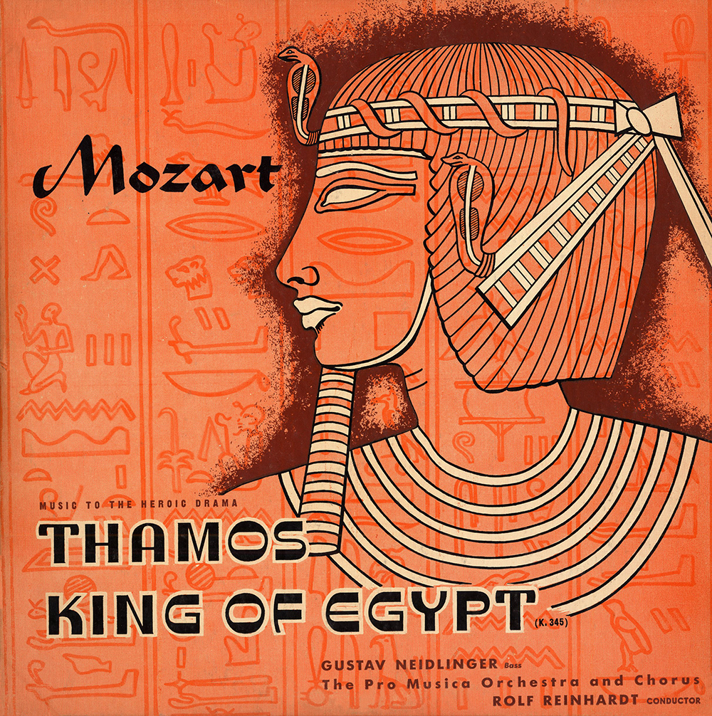 モーツァルト／英雄劇「エジプト王タモス」 ラインハルト
