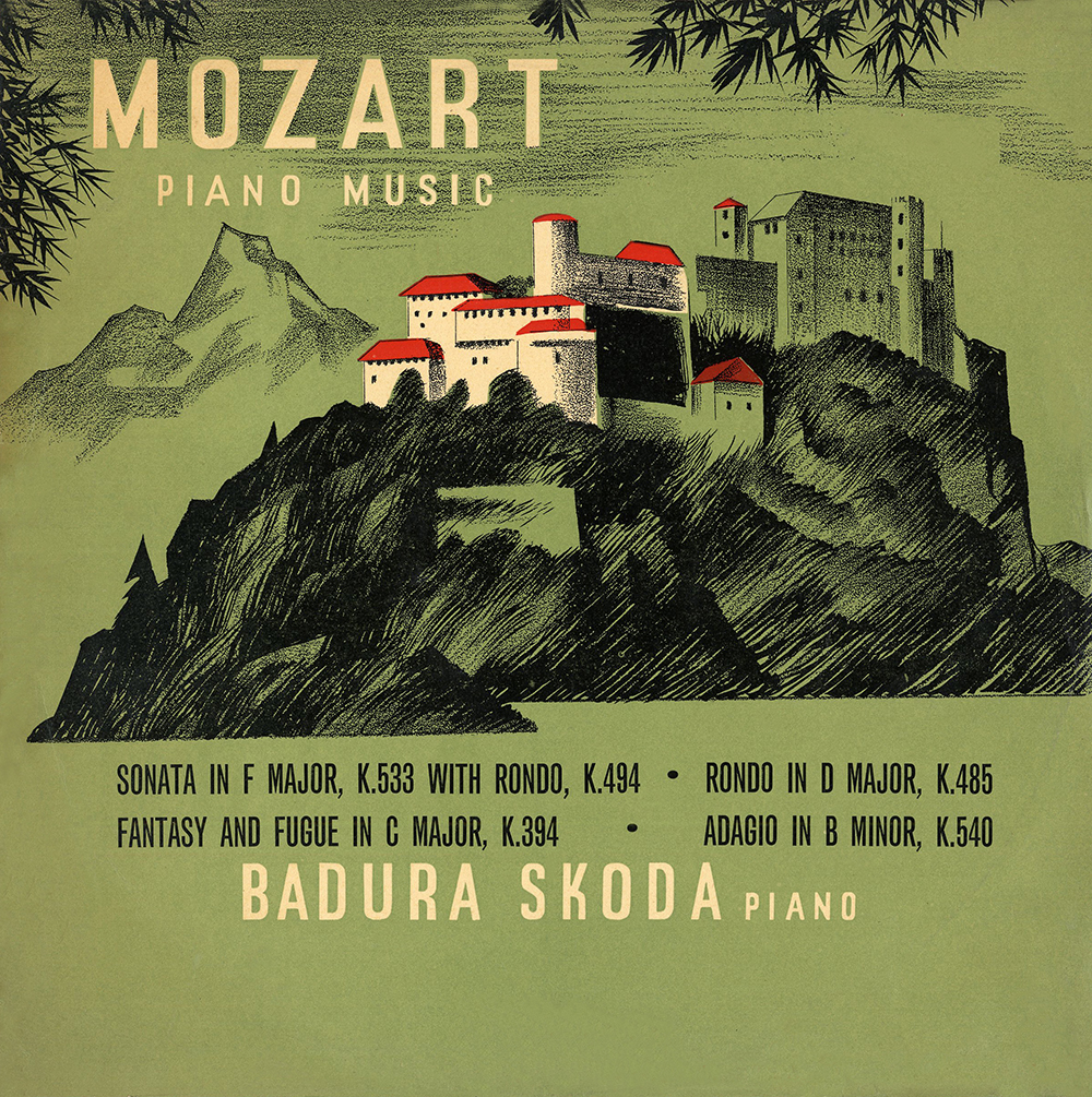 モーツァルト／ピアノ・ソナタ第15番　バドゥラ＝スコダ