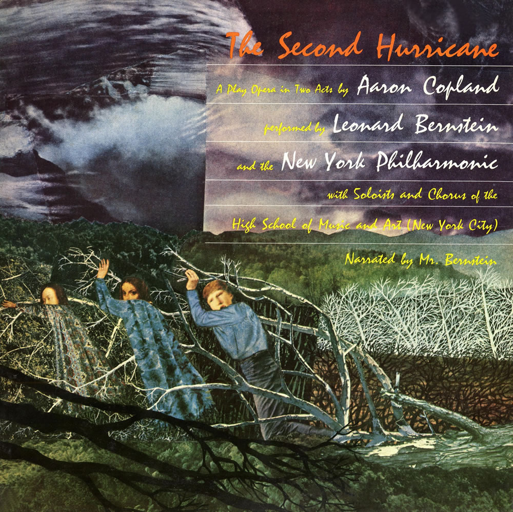 コープランド／教育劇「２度目のハリケーン」 バーンスタイン