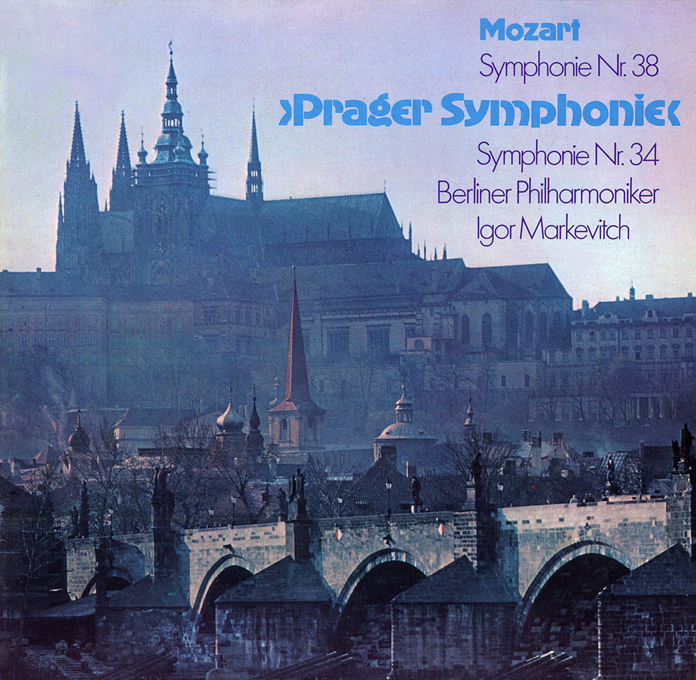 モーツァルト／交響曲第34番、第38番「プラハ」 マルケヴィチ