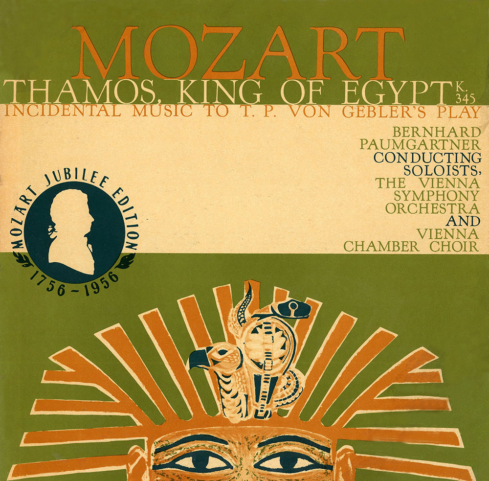 モーツァルト／英雄劇「エジプト王タモス」 パウムガルトナー