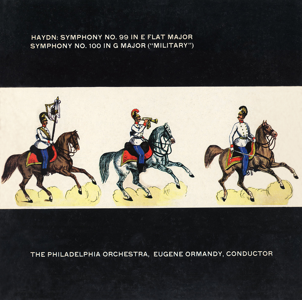 ハイドン／交響曲第99番、第100番「軍隊」 オーマンディ