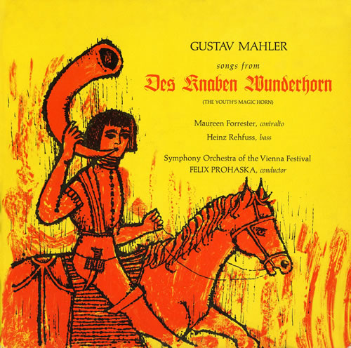 マーラー／歌曲集「子供の不思議な角笛」 プロハスカ