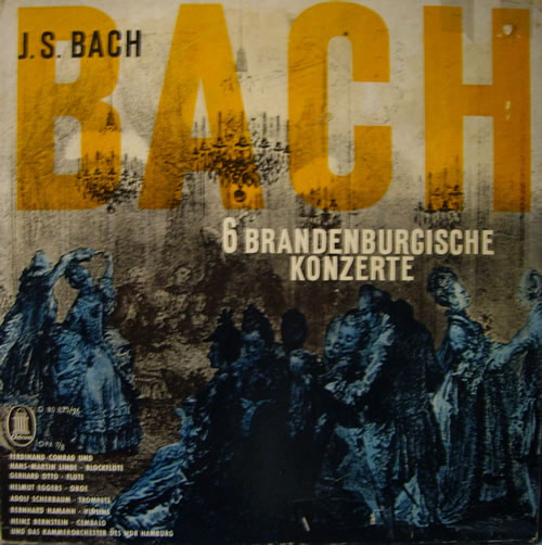 J.S.バッハ／ブランデンブルク協奏曲(全６曲)　シュヒター