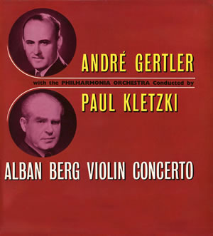 ベルク／ヴァイオリン協奏曲　ジェルトレル