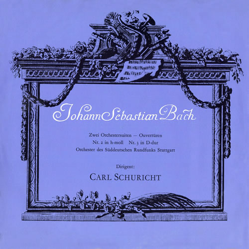 J.S.バッハ／管弦楽組曲第２番・第３番　シューリヒト