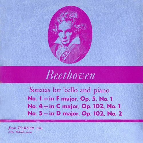 ベートーヴェン／チェロ・ソナタ第１番・第４番・第５番　シュタルケル