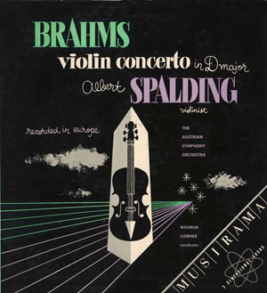 ブラームス／ヴァイオリン協奏曲　スポルディング