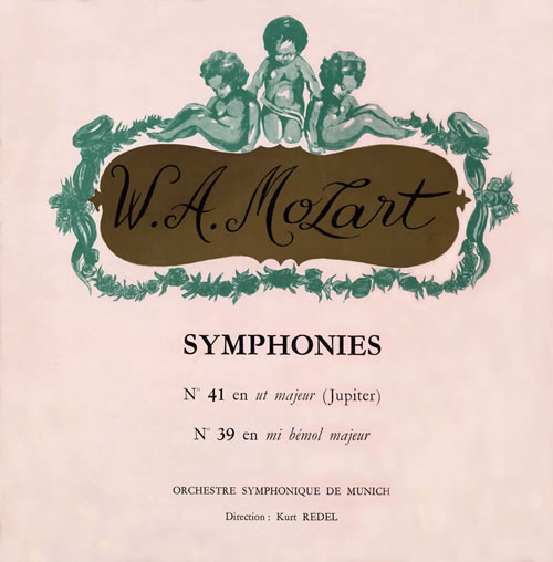 モーツァルト／交響曲第39番・第41番「ジュピター」 レーデル