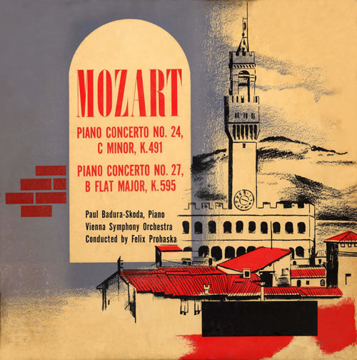 モーツァルト／ピアノ協奏曲第24番・第27番　バドゥラ＝スコダ