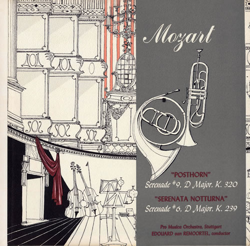 モーツァルト／セレナード第９番「ポストホルン」 ルモーテル