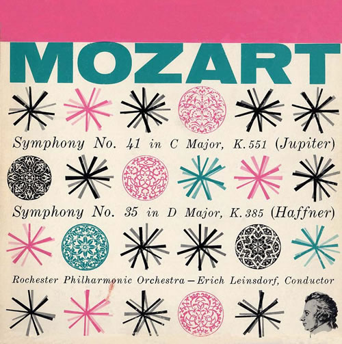 モーツァルト／交響曲第35番「ハフナー」・第41番「ジュピター」 ラインスドルフ