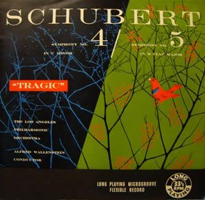 シューベルト／交響曲第４番「悲劇的」・第５番　ウォーレンスタイン
