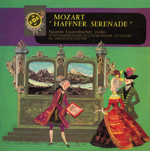モーツァルト／セレナード第７番「ハフナー」 ライトナー