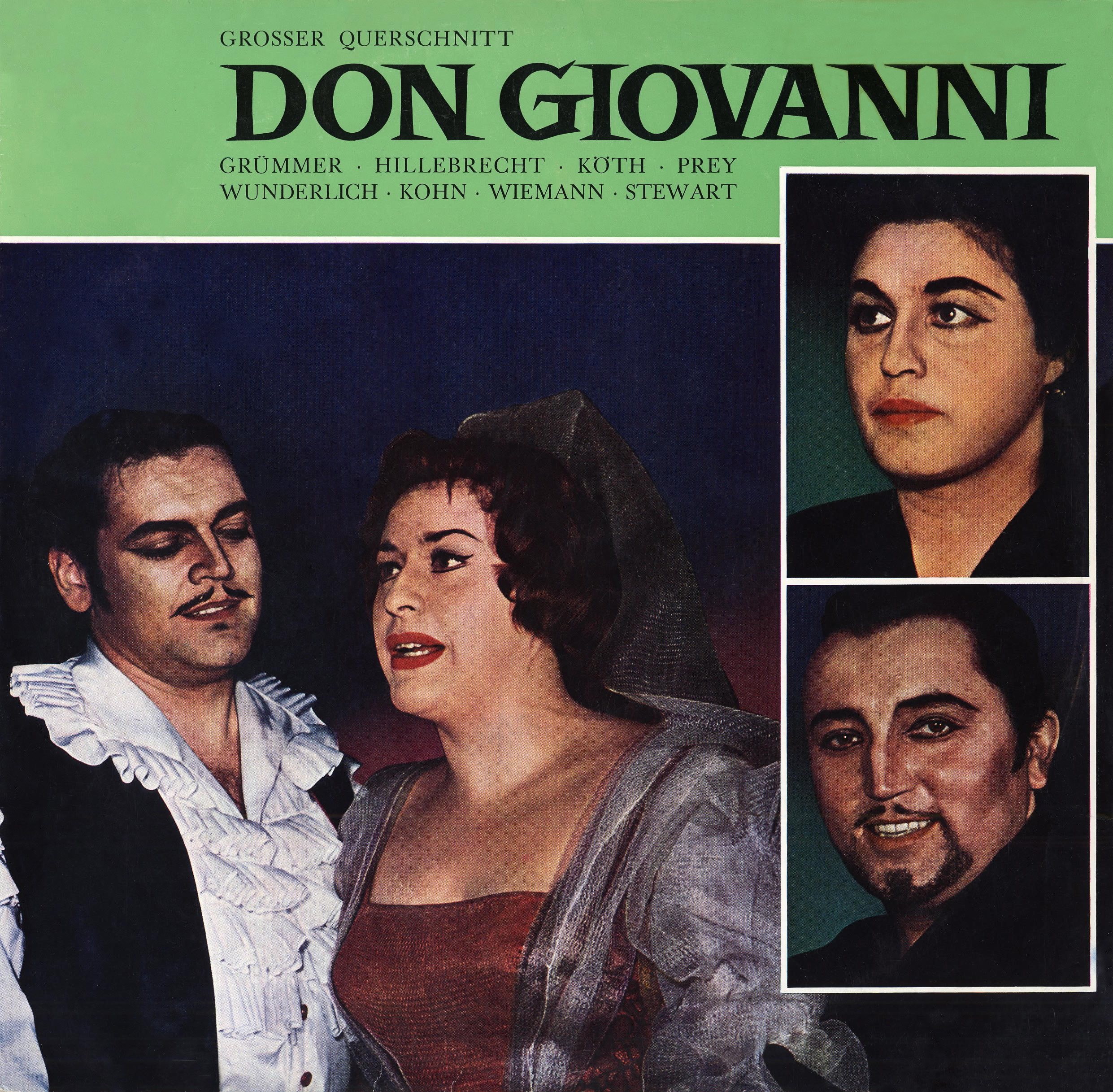 モーツァルト／歌劇「ドン・ジョヴァンニ」(ハイライト) Odeon盤　ツァノテルリ