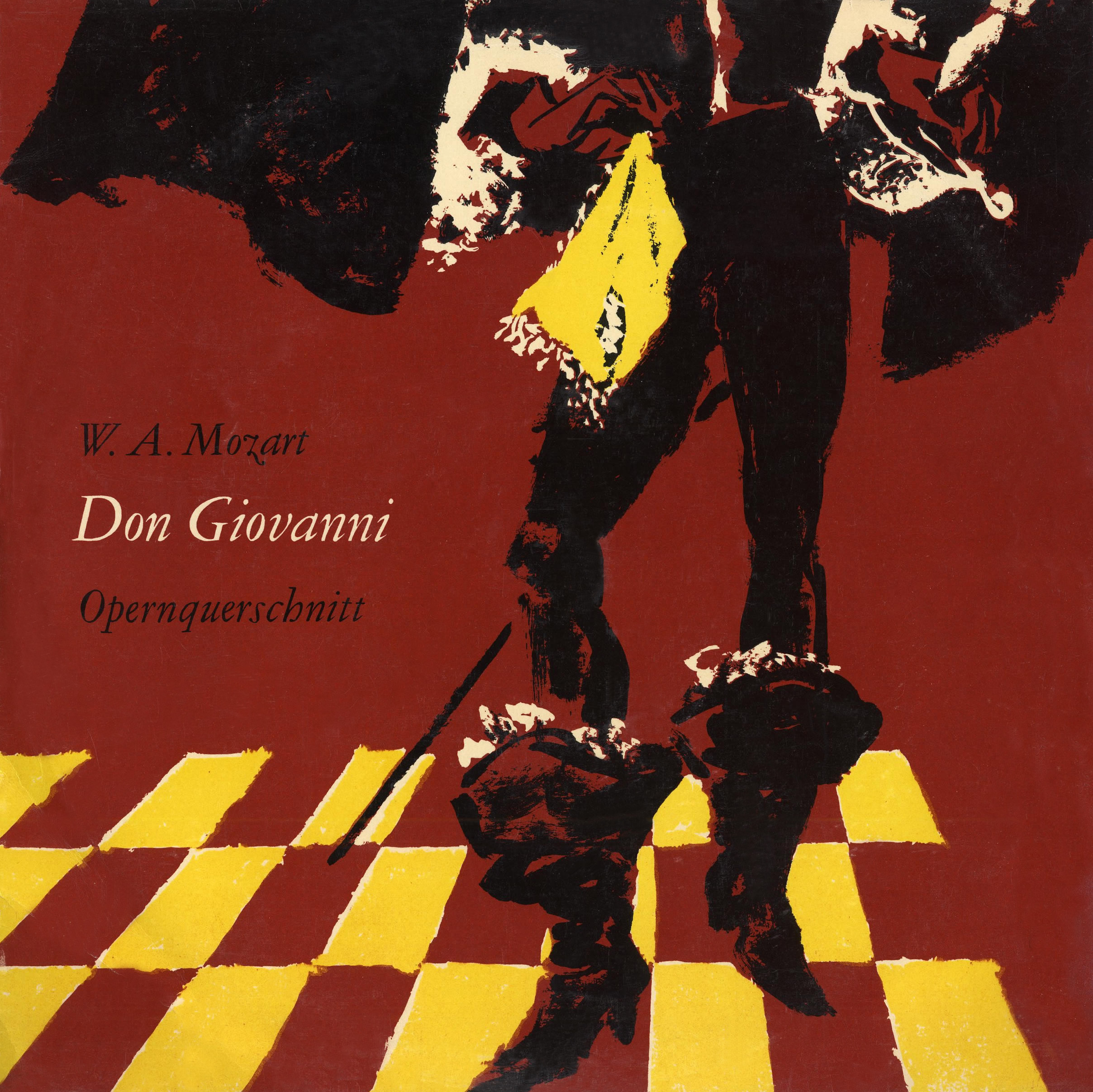 モーツァルト／歌劇「ドン・ジョヴァンニ」(ハイライト) Eterna盤　ツァノテルリ