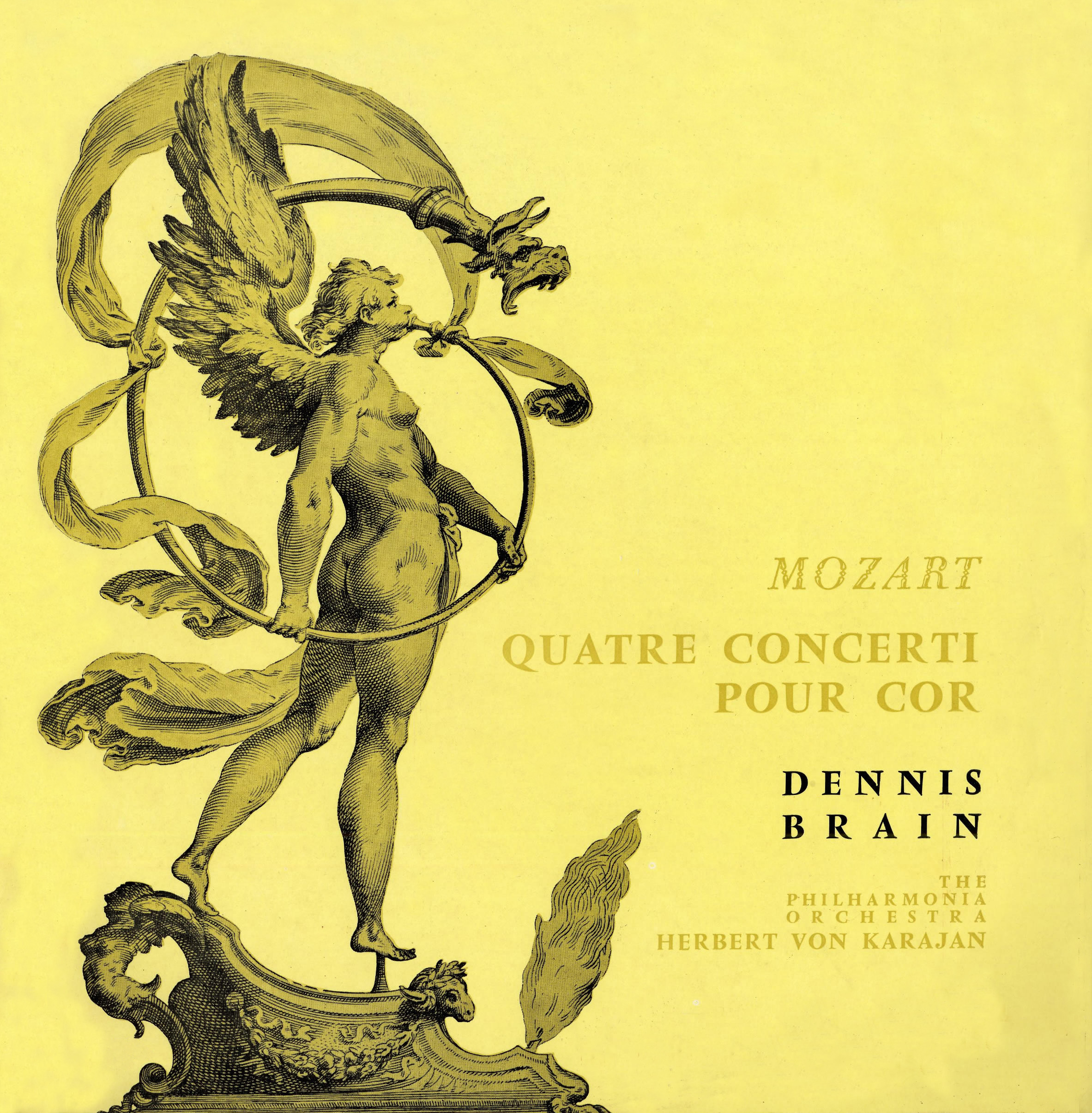 モーツァルト／ホルン協奏曲(全４曲) (France盤)　ブレイン
