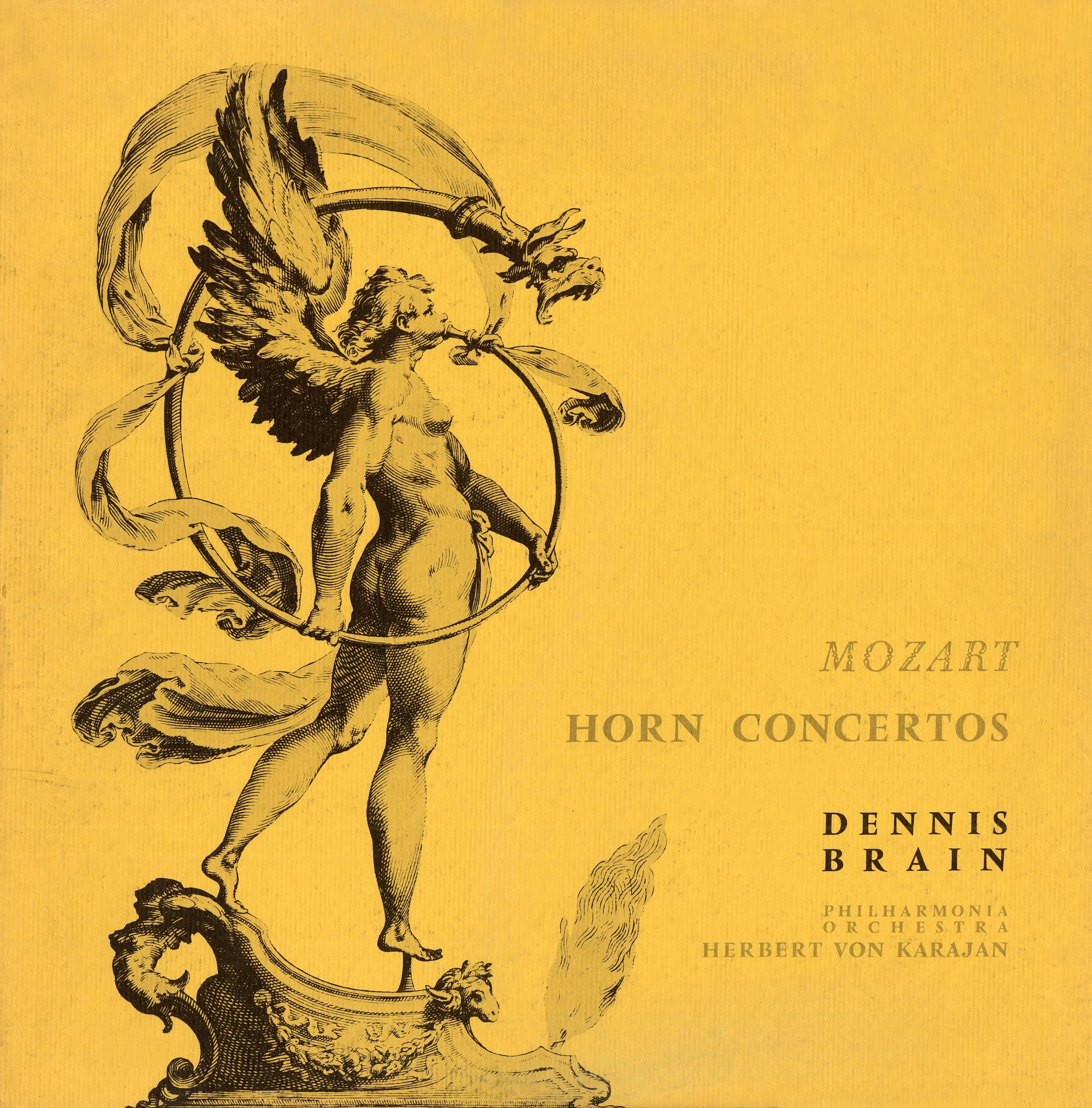 モーツァルト／ホルン協奏曲(全４曲) (USA盤)　ブレイン