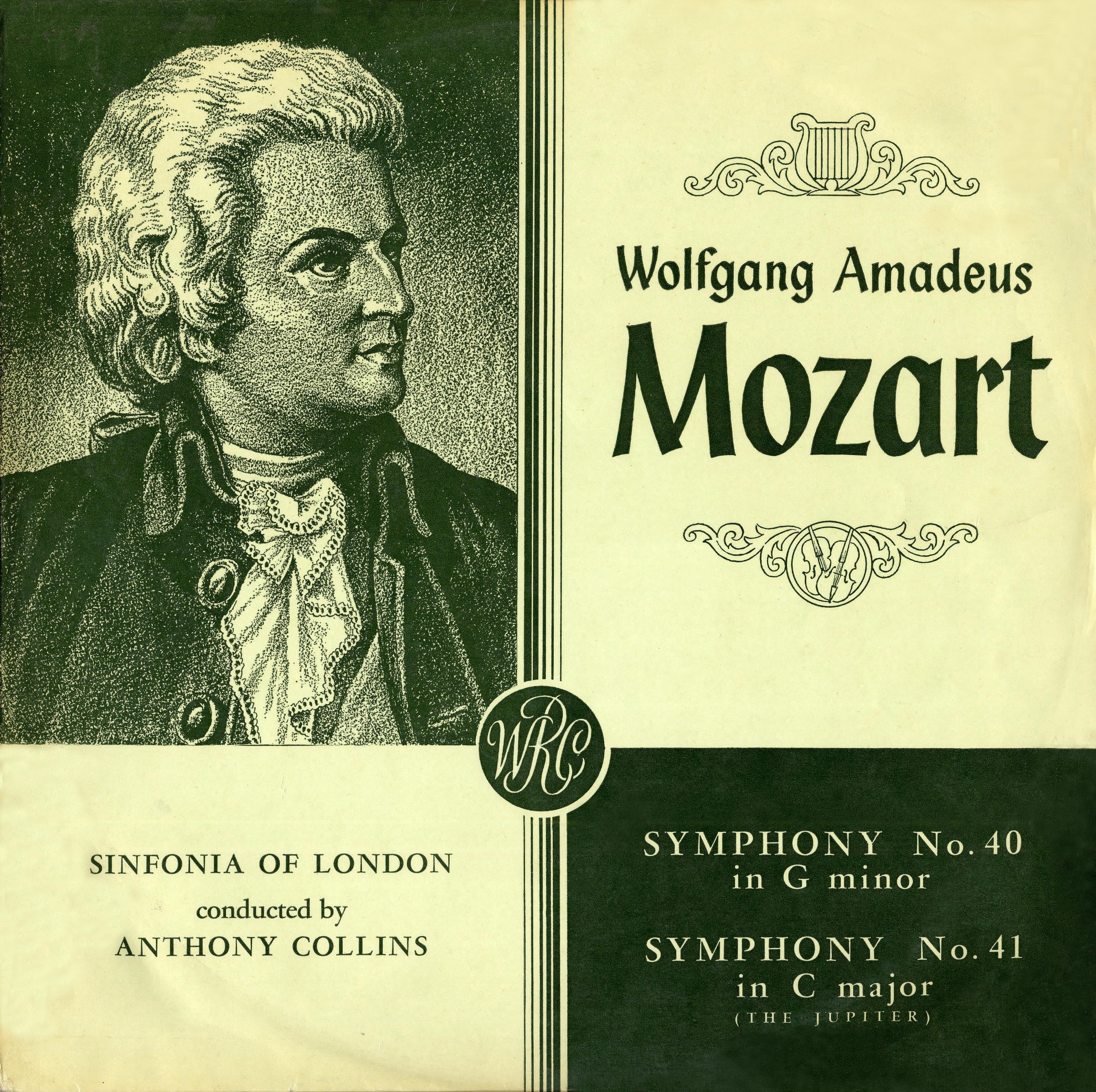 モーツァルト／交響曲第40番・第41番「ジュピター」 コリンズ