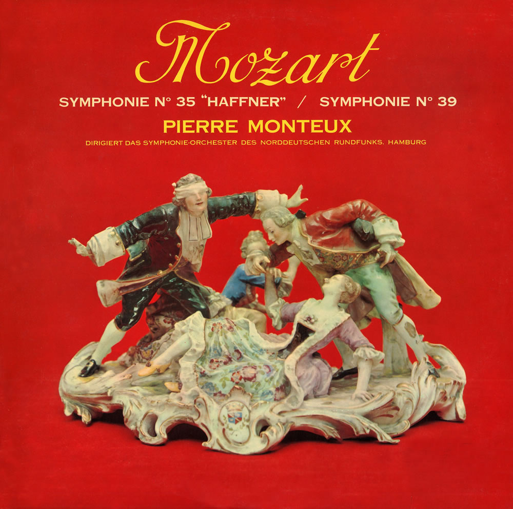モーツァルト／交響曲第35番「ハフナー」・第39番　モントゥー