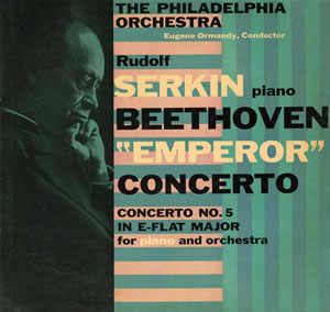 ベートーヴェン／ピアノ協奏曲第５番「皇帝」 オーマンディ